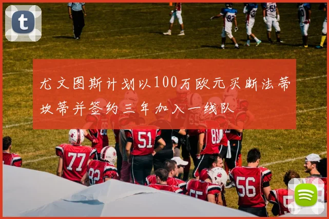 尤文图斯计划以100万欧元买断法蒂坎蒂并签约三年加入一线队