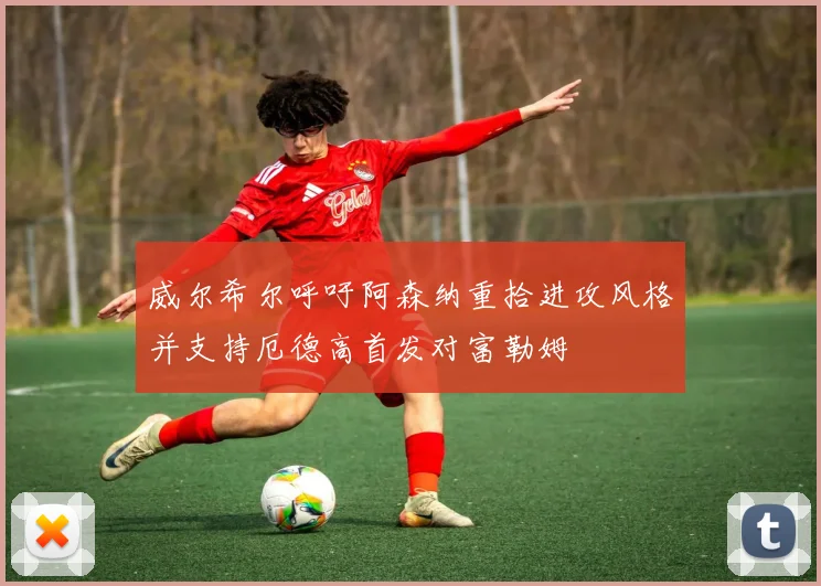 威尔希尔呼吁阿森纳重拾进攻风格并支持厄德高首发对富勒姆